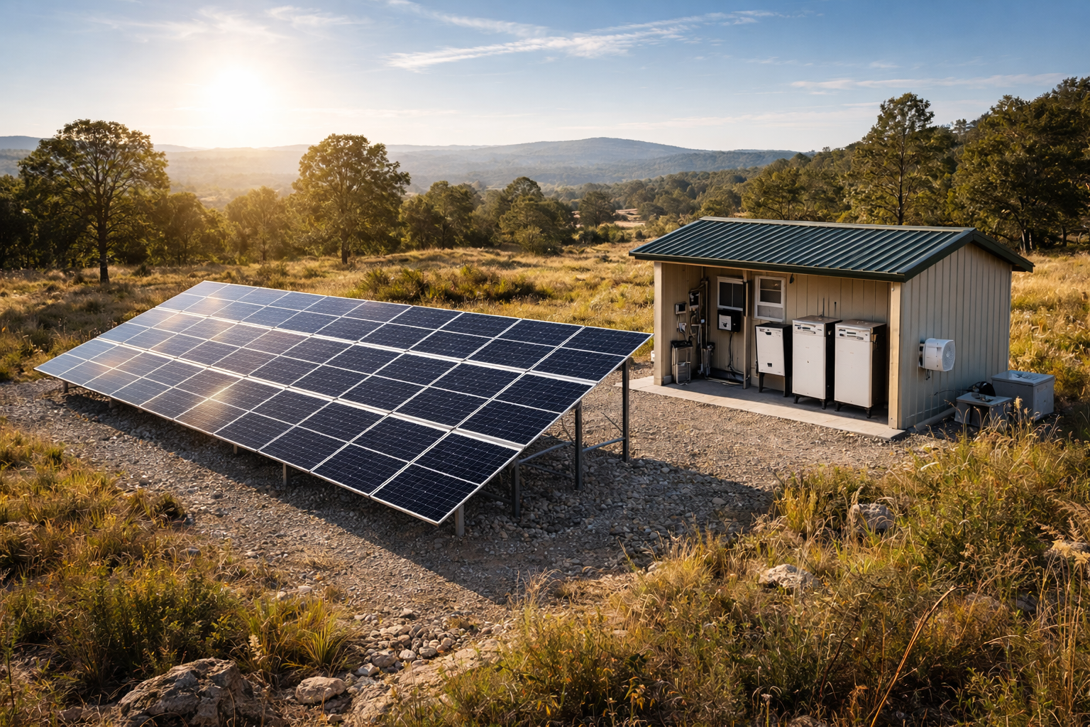 Off-Grid Çatı GES