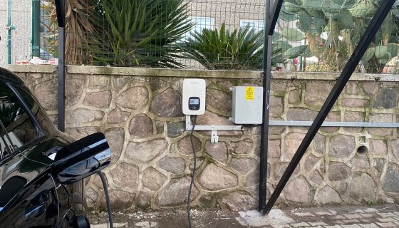 22 kW Araç Şarj İstasyonu Montajı